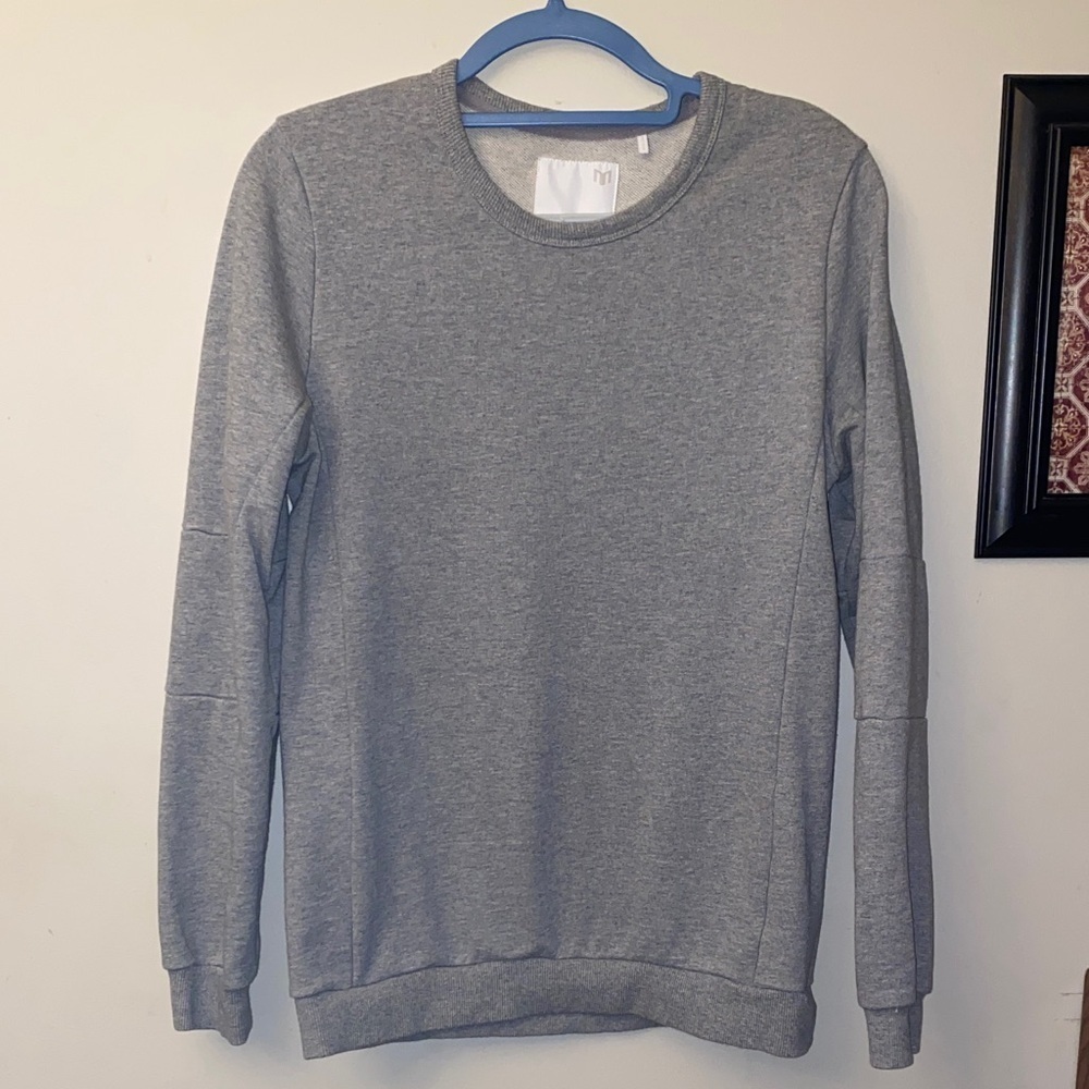 Minimum unisex Heather Gray Crewneck Sweater